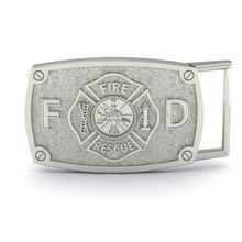 Fire Fighter Buckle-Call of Duty- White Metal